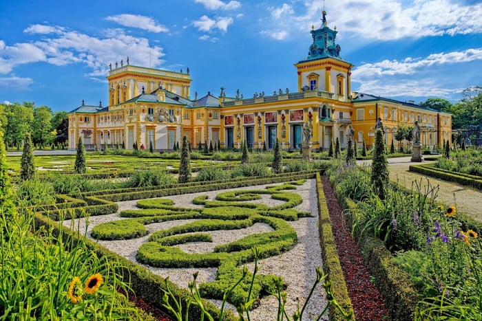 Warschau privétour Wilanow Paleis & Tuin