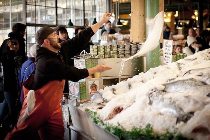 Seattle: Tidlig rundvisning på Pike Place Market