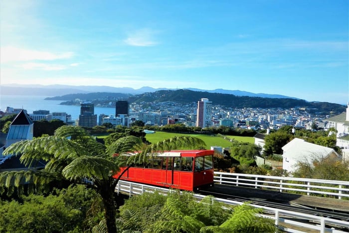 Wellington : billet aller-retour en téléphérique