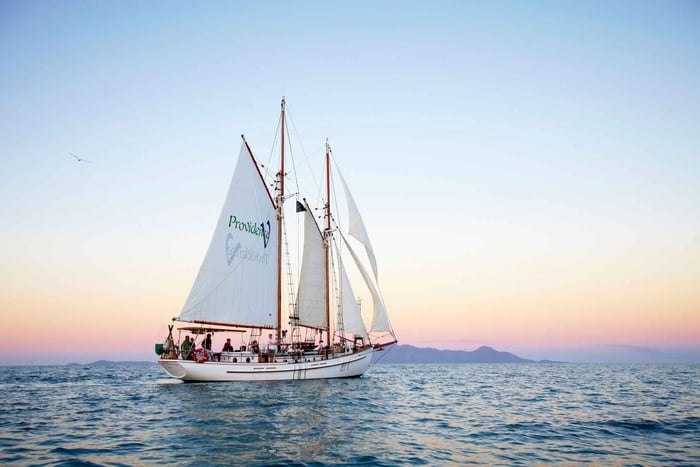 Airlie Beach: Providence Whitsundays Tallship Sunset Sail