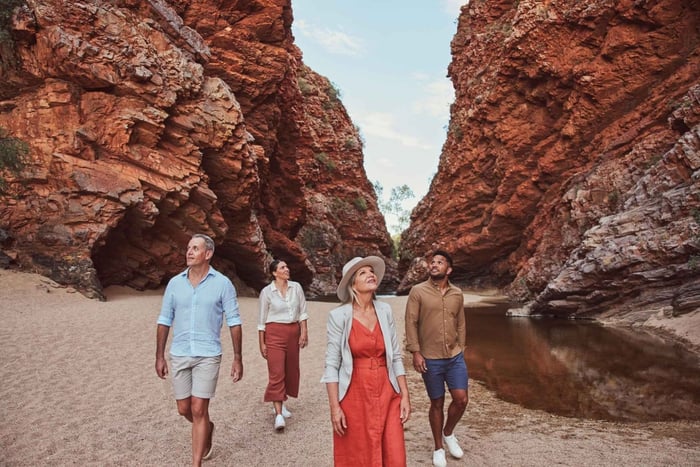 Alice Springs: West MacDonnell Ranges en Standley Chasm Tour