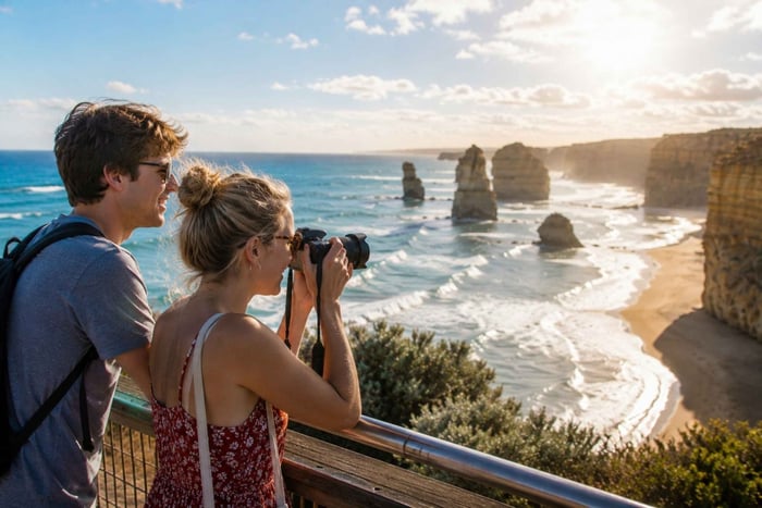 Great Ocean Road: tour con 10 tappe al tramonto vicino alla costa dei Dodici Apostoli