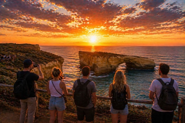 Oppdag Great Ocean Road – De tolv apostlene og vidunder ved den gyldne timen