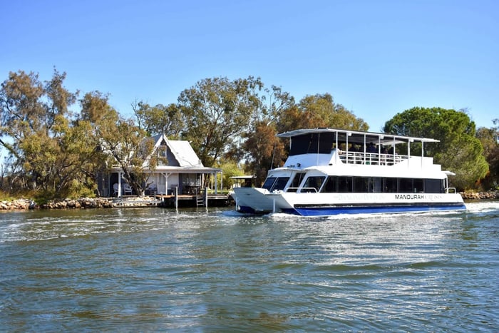 Mandurah: Cruzeiro com almoço no rio Murray