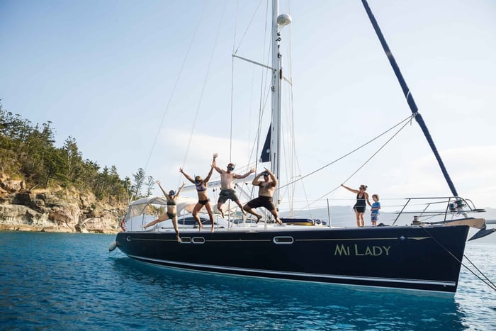 Croisière privée MILADY Whitsundays vers Whitehaven