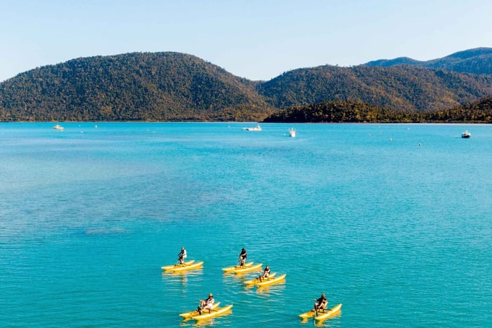 Whitsundays: Øko-tur på vandcykel med guide