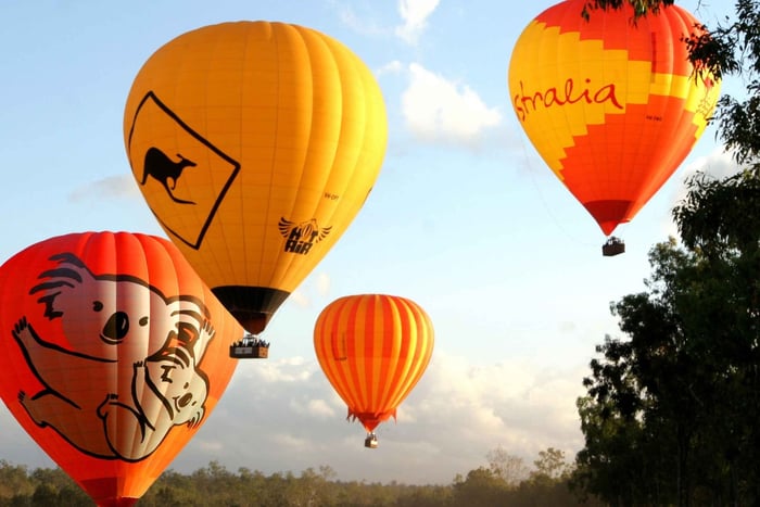 Cairns: volo in mongolfiera con trasferimenti
