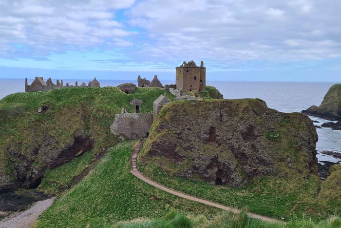 Vanuit Aberdeen: begeleide dagtrip, bezoek aan de kust en het kasteel