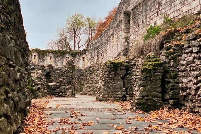 York : visite guidée à pied avec les remparts de la ville et la cathédrale