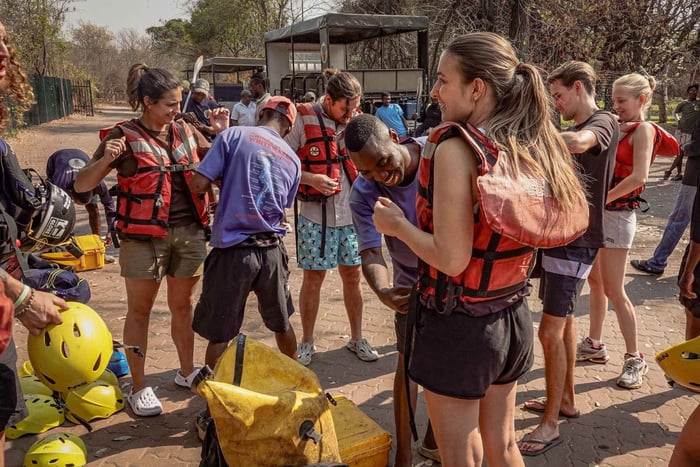 De Kasane: Rafting de dia inteiro em águas brancas
