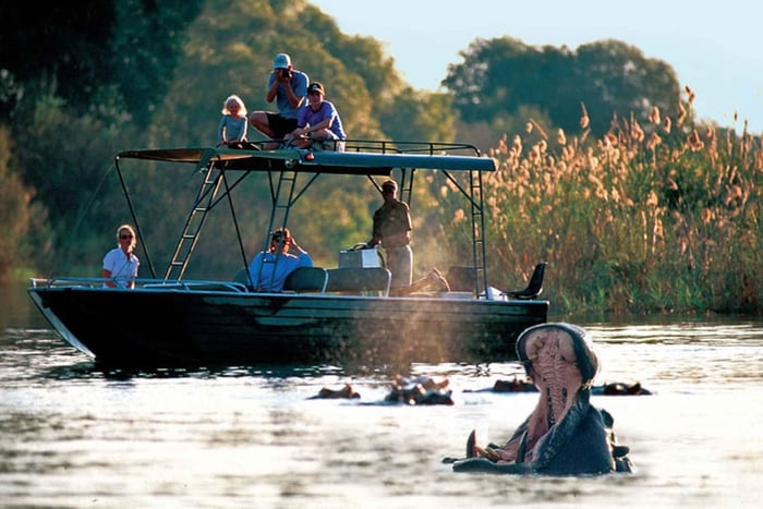 Desde Livingstone Safari por el río Victoria Falls