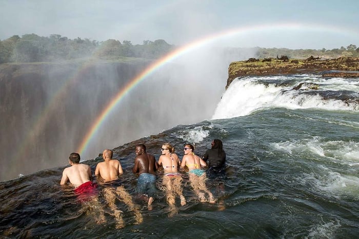 Z Wodospadów Wiktorii: Wycieczka na wyspę Livingstone i Devils Pool