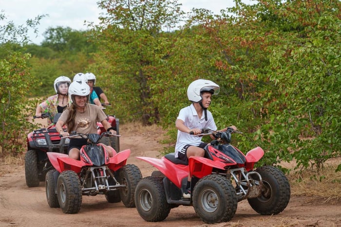 Quadriciclo em Livingstone: Trilho ecológico de 60 minutos
