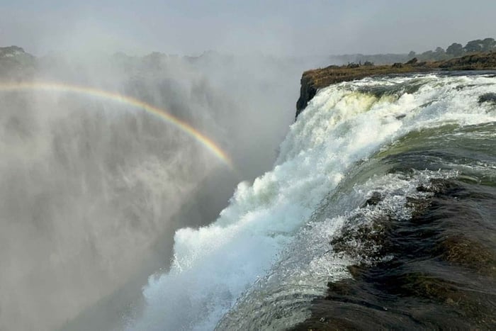 Livingstone: Rhino Interaction, Victoria Falls & Cruise