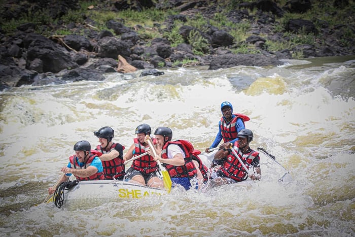 Victorian putoukset: Victoria Falls: Whitewater Rafting Experience
