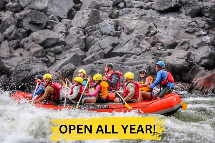 Victoria watervallen Zimbabwe: wildwatervaren op de Zambezi rivier