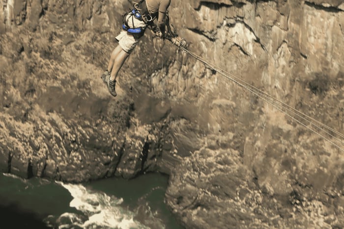 Victoria Watervallen: Gorge Swing Experience met transfers