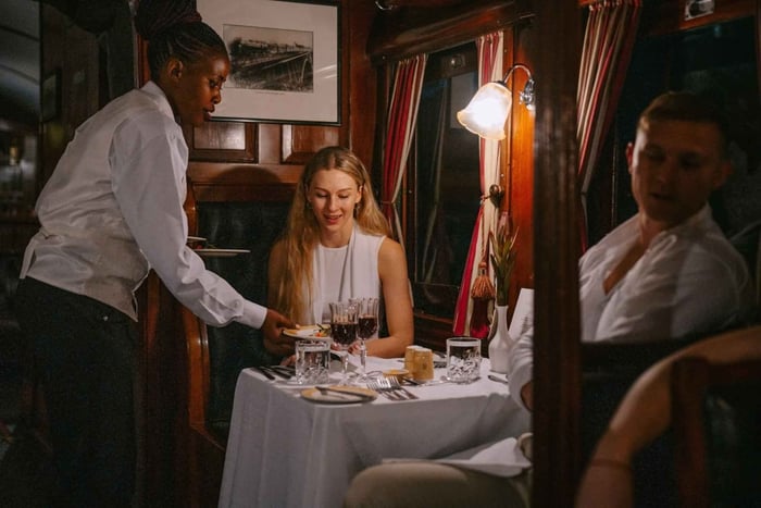 Ливингстон: поездка на поезде Royal Livingstone Express и ужин