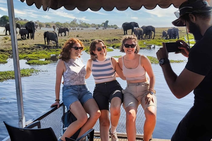 Victoria Falls: Chobe and Quadripoint Day Trip with Lunch