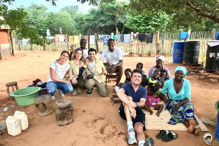 Victoria Falls; City and village tour