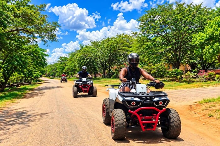 Cascate Vittoria: safari guidato in quad