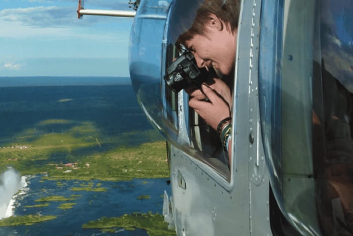 Luxuriöses Tagesabenteuer an den Victoriafällen mit Hubschrauberflug