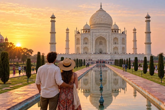 From Delhi: Luxury Tour of Taj Mahal, Agra Fort & Baby Taj
