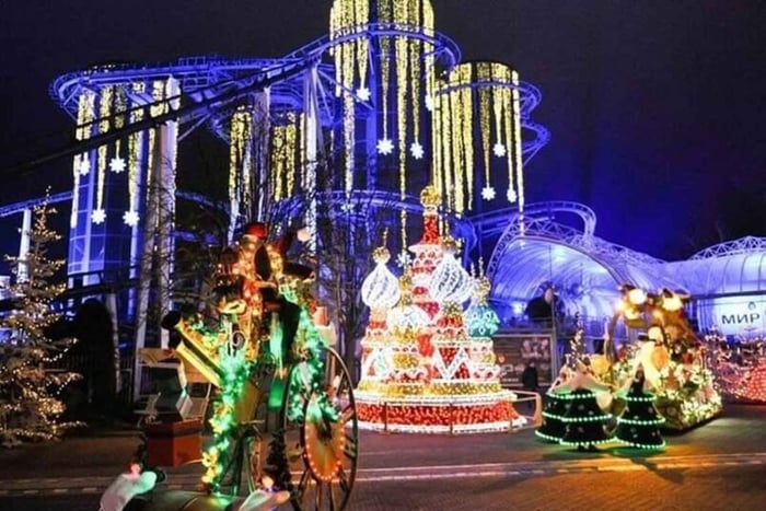 From Zurich - Europa-Park Winter Wonderland Private Day Tour