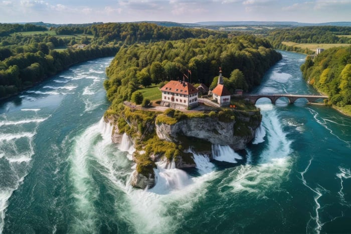 From Zurich - Rhine Falls and Laufen Castle Private tour