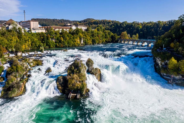 From Zurich - Rhine Falls Private Tour with Laufen Castle