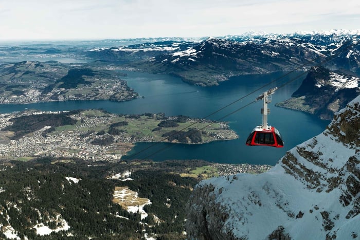 From Zurich - Small-Group Mount Pilatus Winter Tour