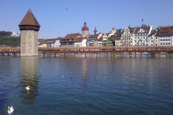 Lucerne small group walking tour and Lake Cruise from Basel
