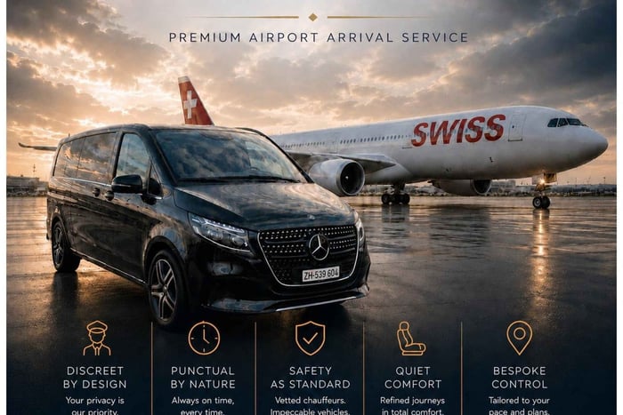 Zurich Airport & City: Scenic Transfer with Lake Photo Stop