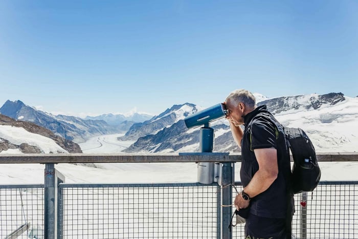 De Zurique: Viagem guiada de 1 dia a Jungfraujoch com viagem de comboio