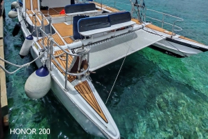 4 Hour Turtle Sanctuary Experience on a Luxury Catamarán