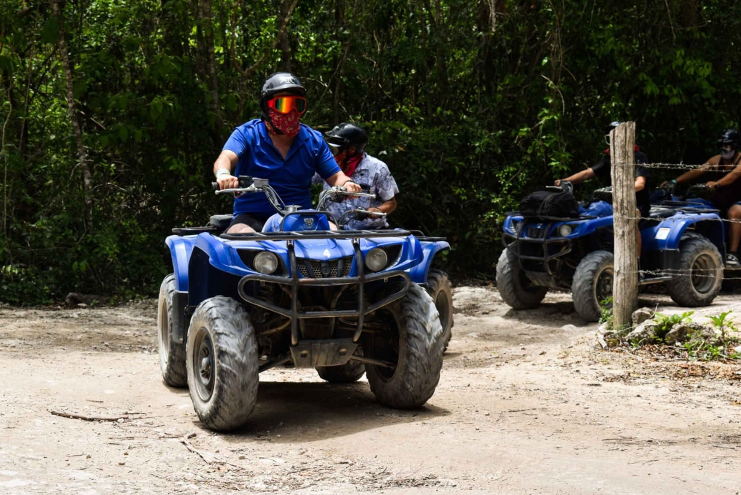 Akumal: Apenopvangcentrum, ATV, Cenote & Yalku snorkeltour