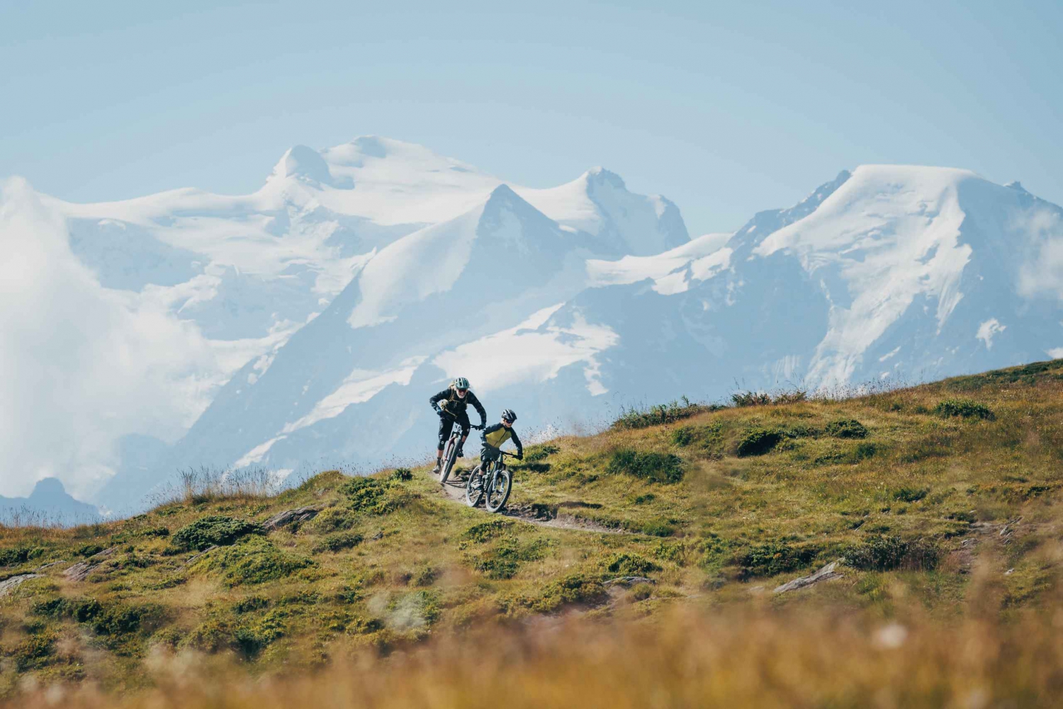 Doświadczenie wysokościowe nad Chamonix na rowerze elektrycznym