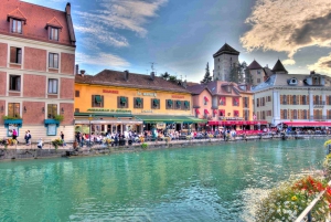 Annecy : Giro in mountain bike elettrica e shopping al Courier