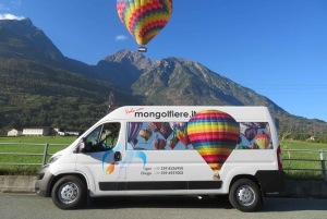 Aoste : Vol en montgolfière avec vue splendide sur les Alpes