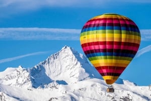 Aosta: Hot-air balloon flight with splendid view of the Alps