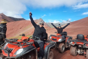 ATV Tour to the Red Valley and Rainbow Mountain with Meals