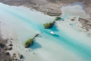 Bacalar: Excursión en barco de 3 horas con baño y bebidas