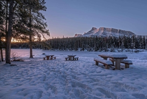 Banff/Canmore: Banff Snowshoe Adventure at Johnson Lake