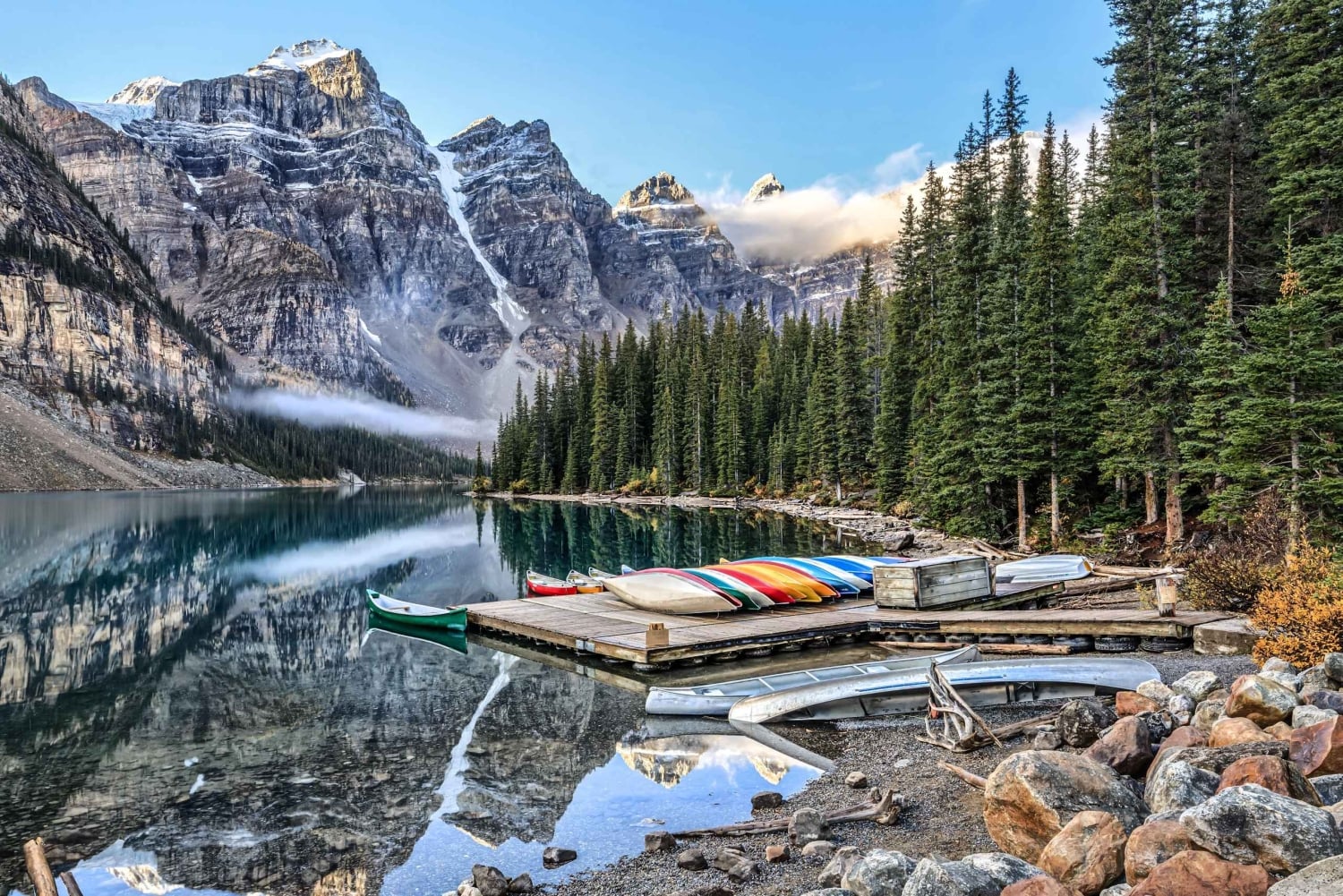 Banff/Canmore: Larch Valley e Moraine Lake