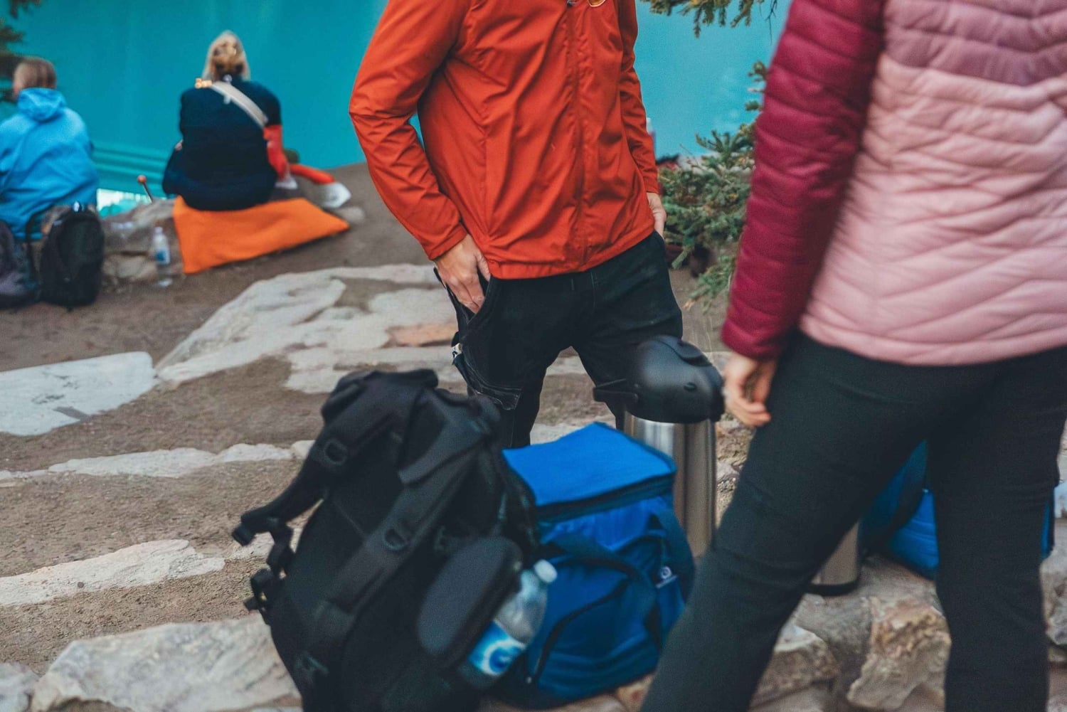 Banff/Canmore: Soluppgång vid Moraine Lake med Lake Louise som tillval