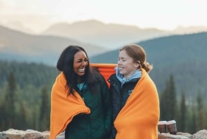 Banff/Canmore: Soluppgång vid Moraine Lake med Lake Louise som tillval