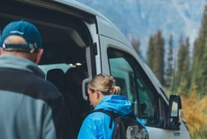 Banff/Canmore: Soluppgång vid Moraine Lake med Lake Louise som tillval
