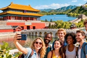 北京：慕田峪万里の長城と頤和園の1日ツアーをご覧ください