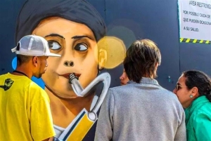 Bogotá: Visita à arte do graffiti com serviço de busca no hotel