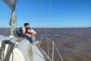 Buenos Aires: Privates Segeln auf einem Segelboot mit Transfer